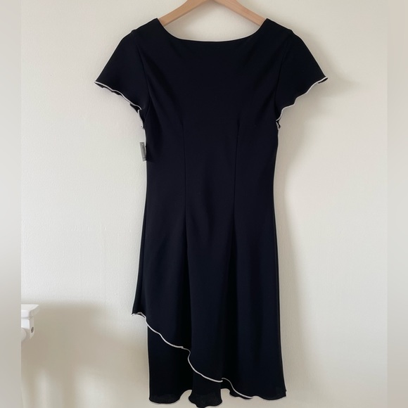 Vintage S.L. Fashions Black Dress - Picture 2 of 4